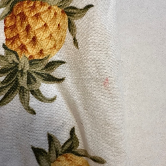 Hawaii Station Vintage Size Medium Men’s Pineapple Cotton Button Down - Picture 7 of 7